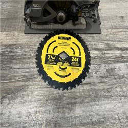 AS-IS DEWALT FLEXVOLT 60V MAX Cordless Brushless 7-1/4 in. Circular Saw with Brake (Tool Only)