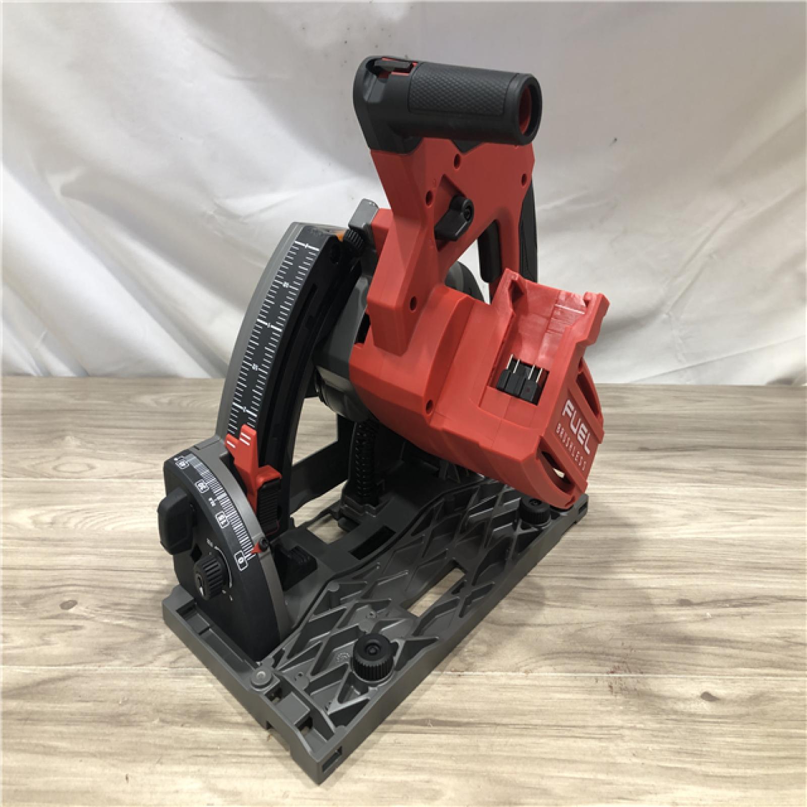 AS-IS Milwaukee M18 FUEL 18V Lithium-Ion Cordless 6-1/2 in. Plunge Cut Track Saw (Tool-Only)