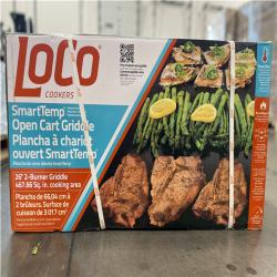 DALLAS LOCATION- LOCO  26 Smart Temp 2 Burner Propane Griddle