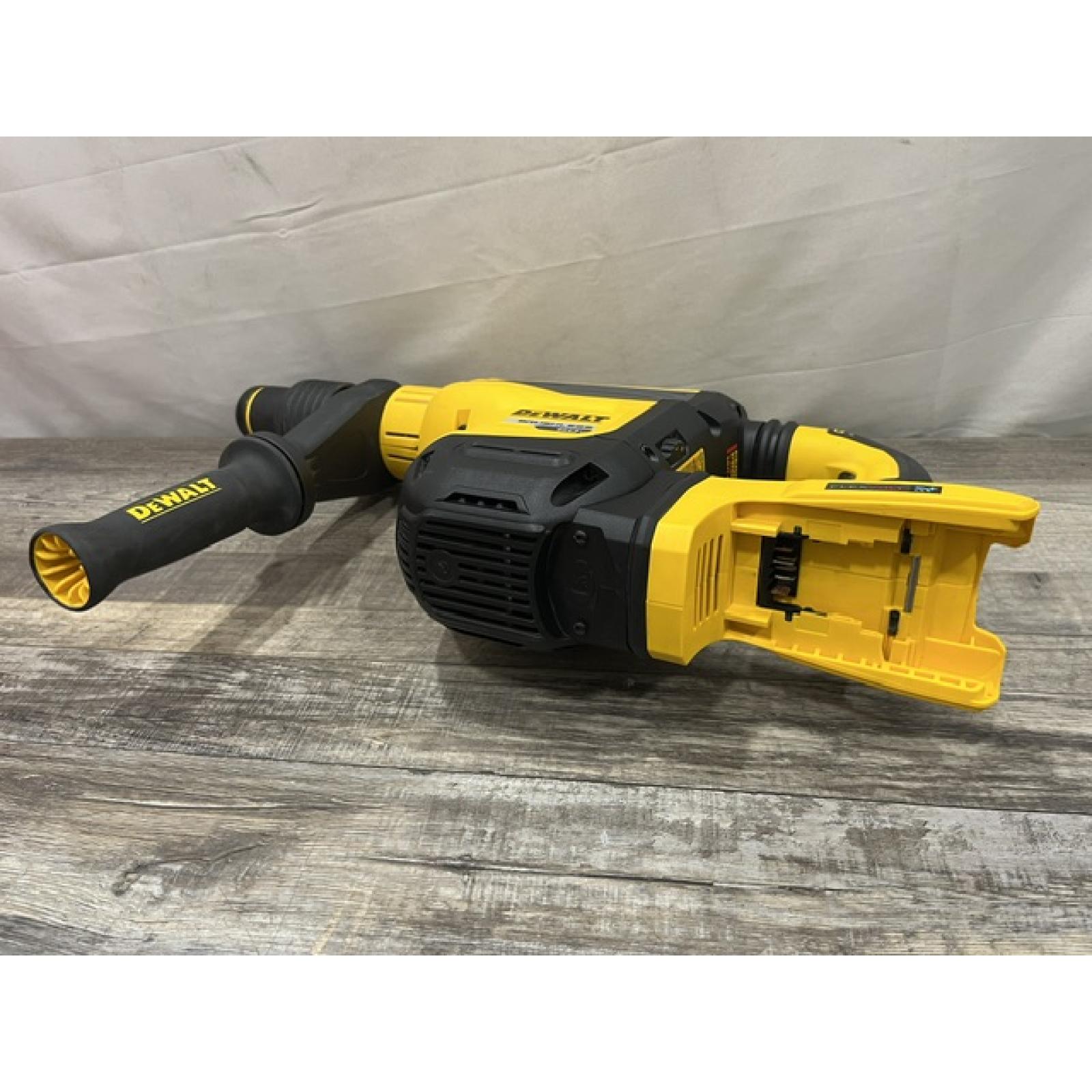 AS-IS DEWALT FLEXVOLT 60V MAX Lithium-Ion Brushless Cordless 1-3/4 in. SDS MAX Combination Rotary Hammer (Tool Only)