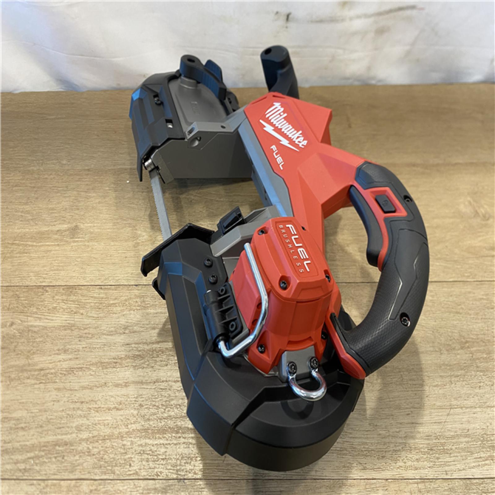 AS-IS Milwaukee FUEL 18V Lithium-Ion Brushless Cordless Deep Cut Band Saw (Tool-Only)