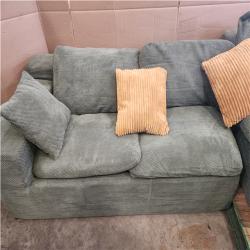 Phoenix LIKE NEW GDFSTUDIO Phoebe 108.5 in. Square Arms Polyester Blend Modular Compressed Sectional Sofa with Chaise, Storage Pocket