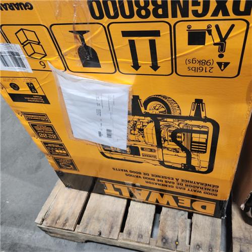 Dallas Location - As-Is DEWALT 10000 / 8000-Watt Gas Powered Portable Generator