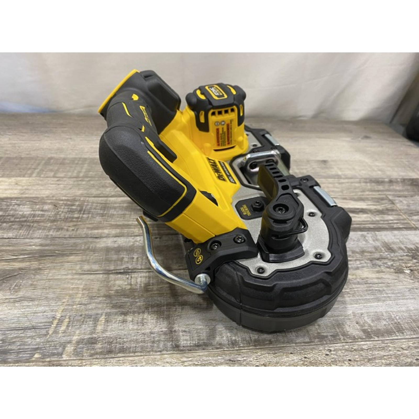 AS-IS DEWALT ATOMIC 20V MAX Cordless Brushless Compact 1-3/4 in. Bandsaw (Tool Only)