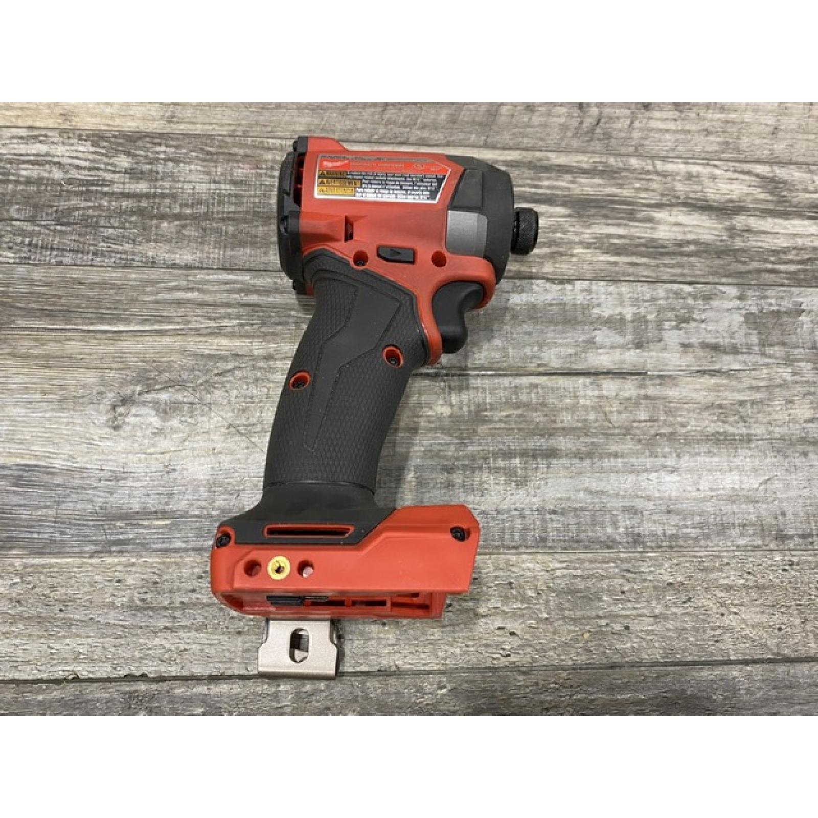 AS-IS Milwaukee FUEL 18V Lithium-Ion Brushless Cordless 1/4 in. Hex Impact Driver (Tool-Only)