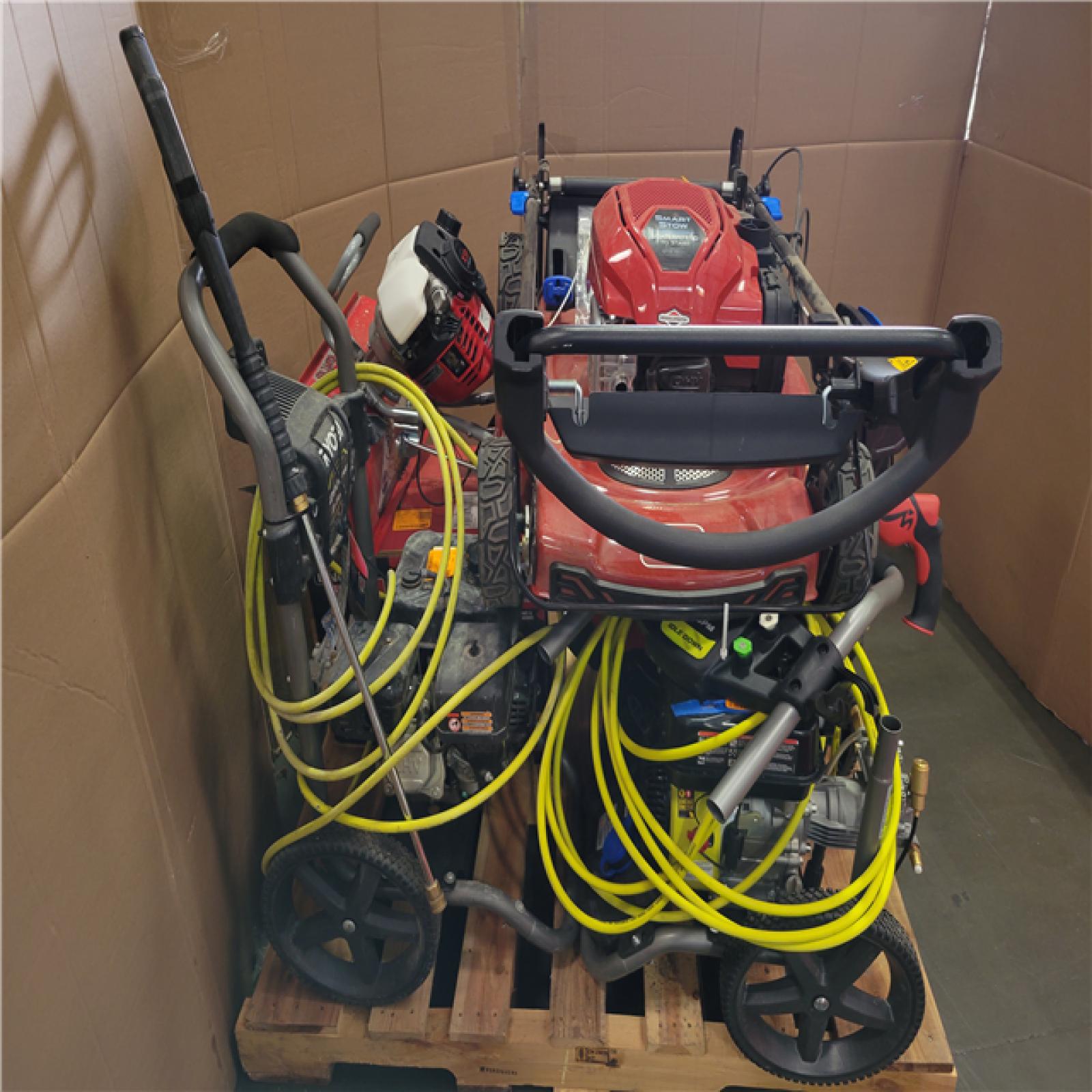 CALIFORNIA AS-IS OUTDOOR POWER EQUIPMENT