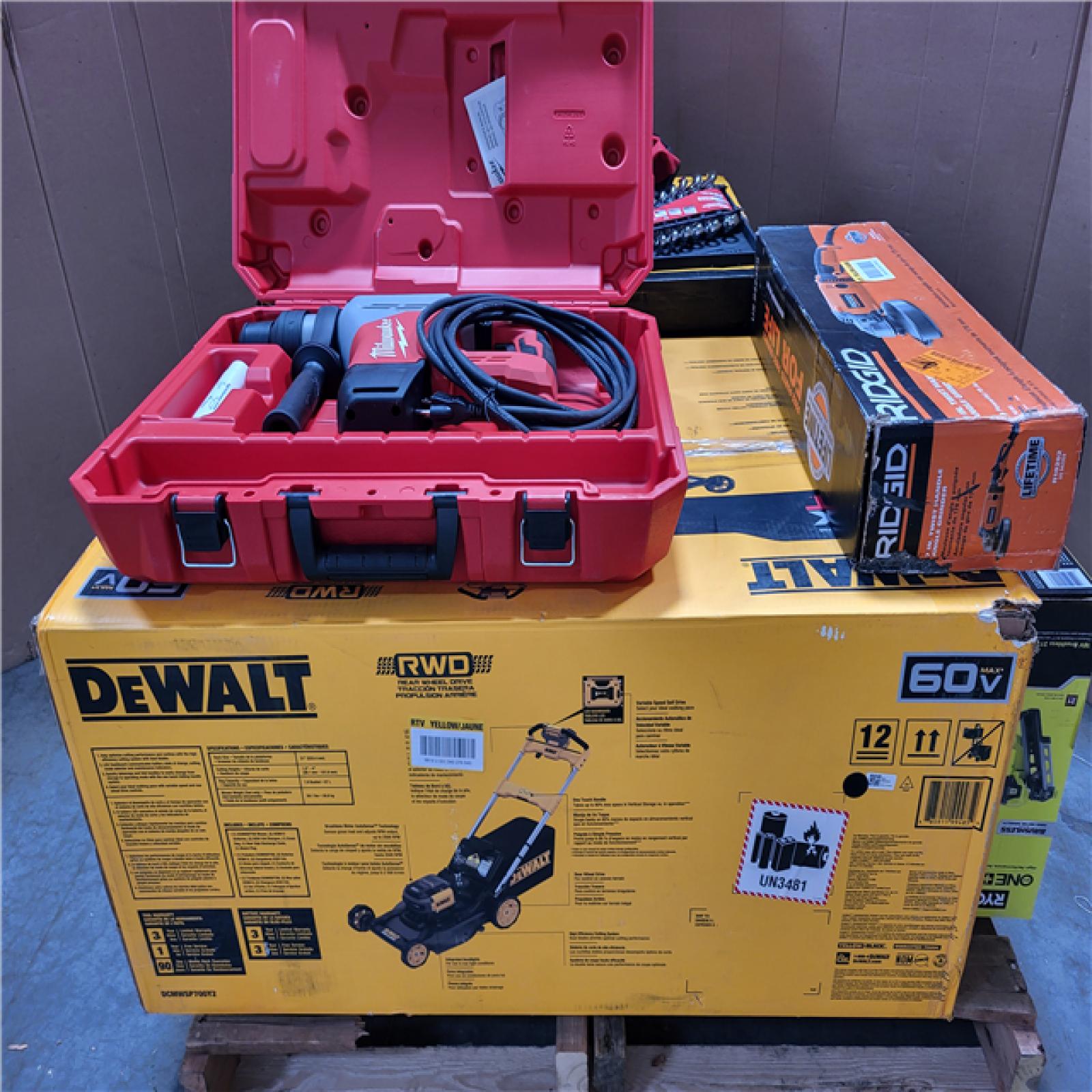 CALIFORNIA AS-IS TOOL PALLET