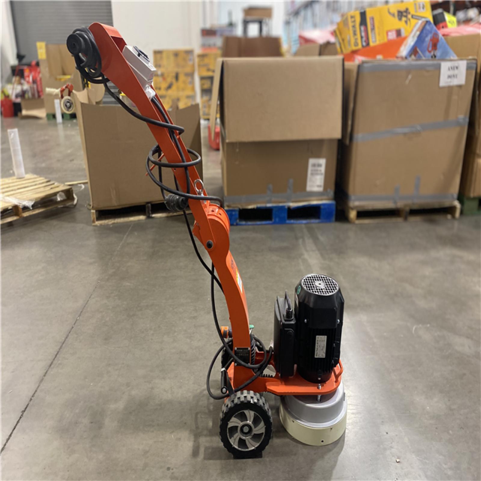 Dallas Location - As-Is  VEVOR  Electric Concrete Floor Grinder 10 in. Walk-Behind Grinder 1.7HP Concrete Floor Polisher  1300W Grinding Machine 1720RPM