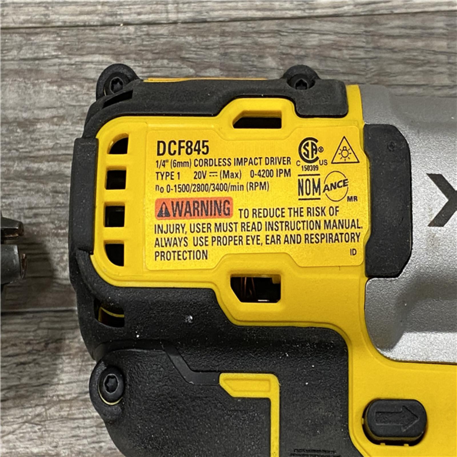 AS-IS DEWALT 20V MAX Lithium-Ion Cordless 2-Tool Combo Kit