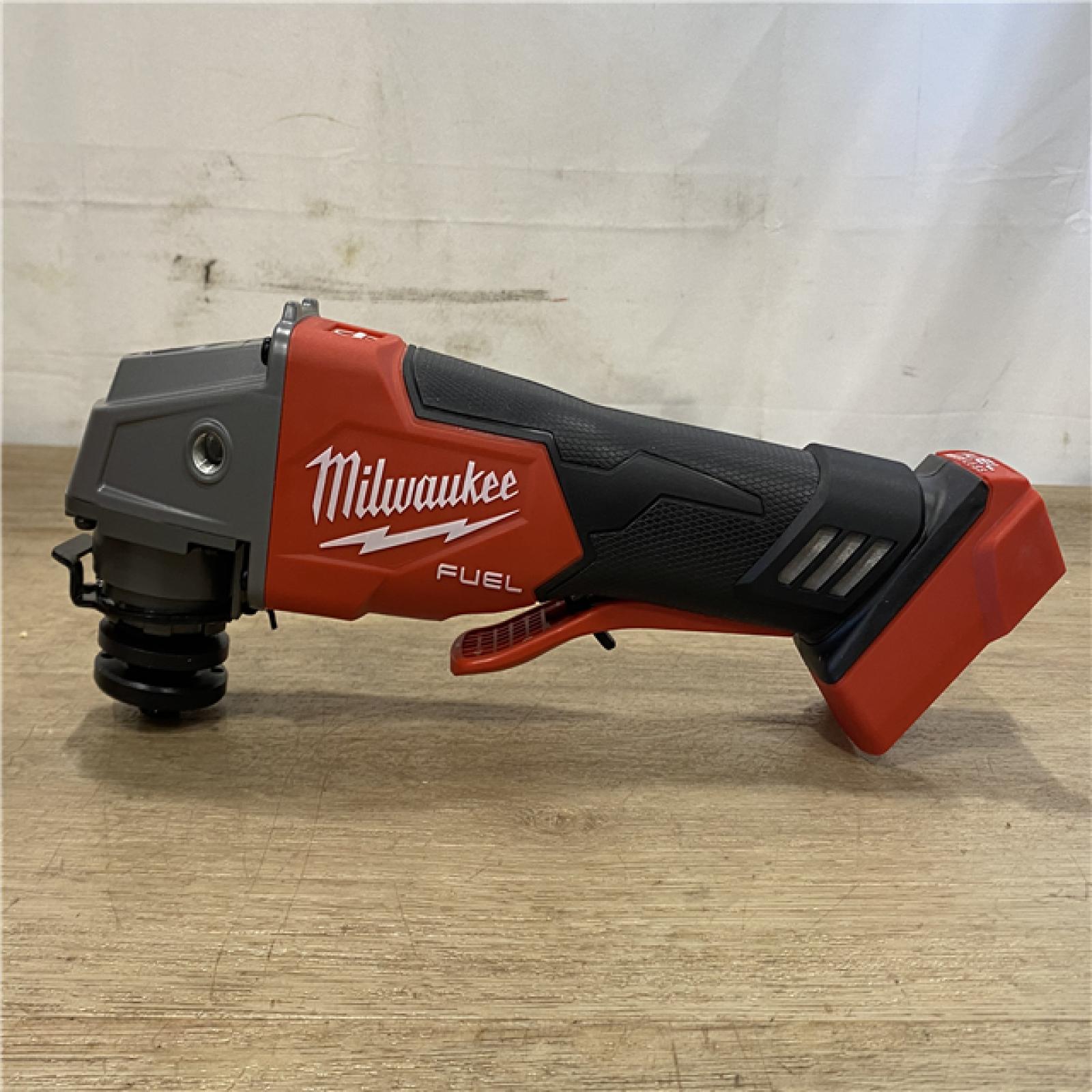 AS-IS Milwaukee 11 Amp Corded 4-1/2 in. Small Angle Grinder with Lock-On Paddle Switch