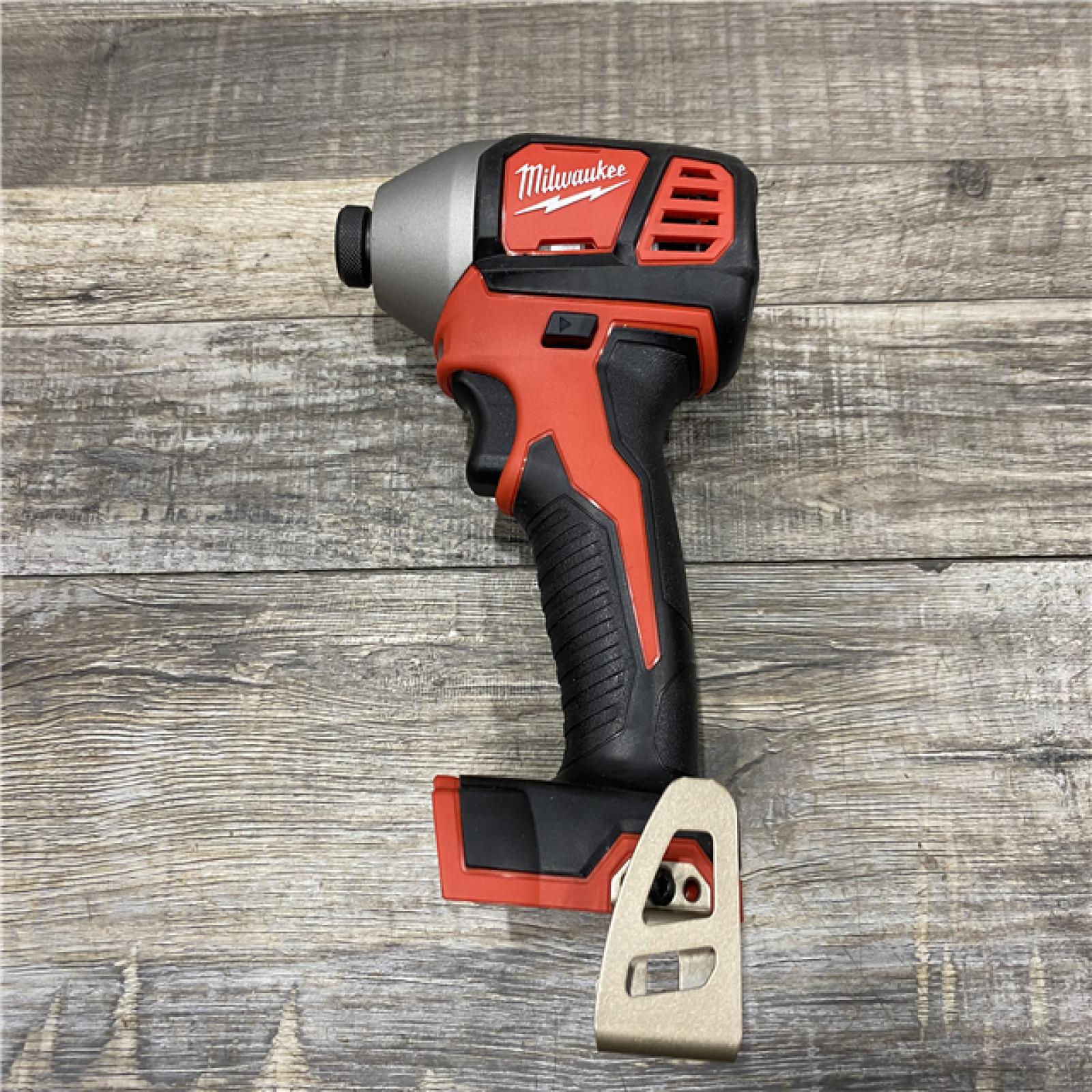 AS-IS Milwaukee 18V Lithium-Ion Cordless 1/4 in. Impact Driver Kit