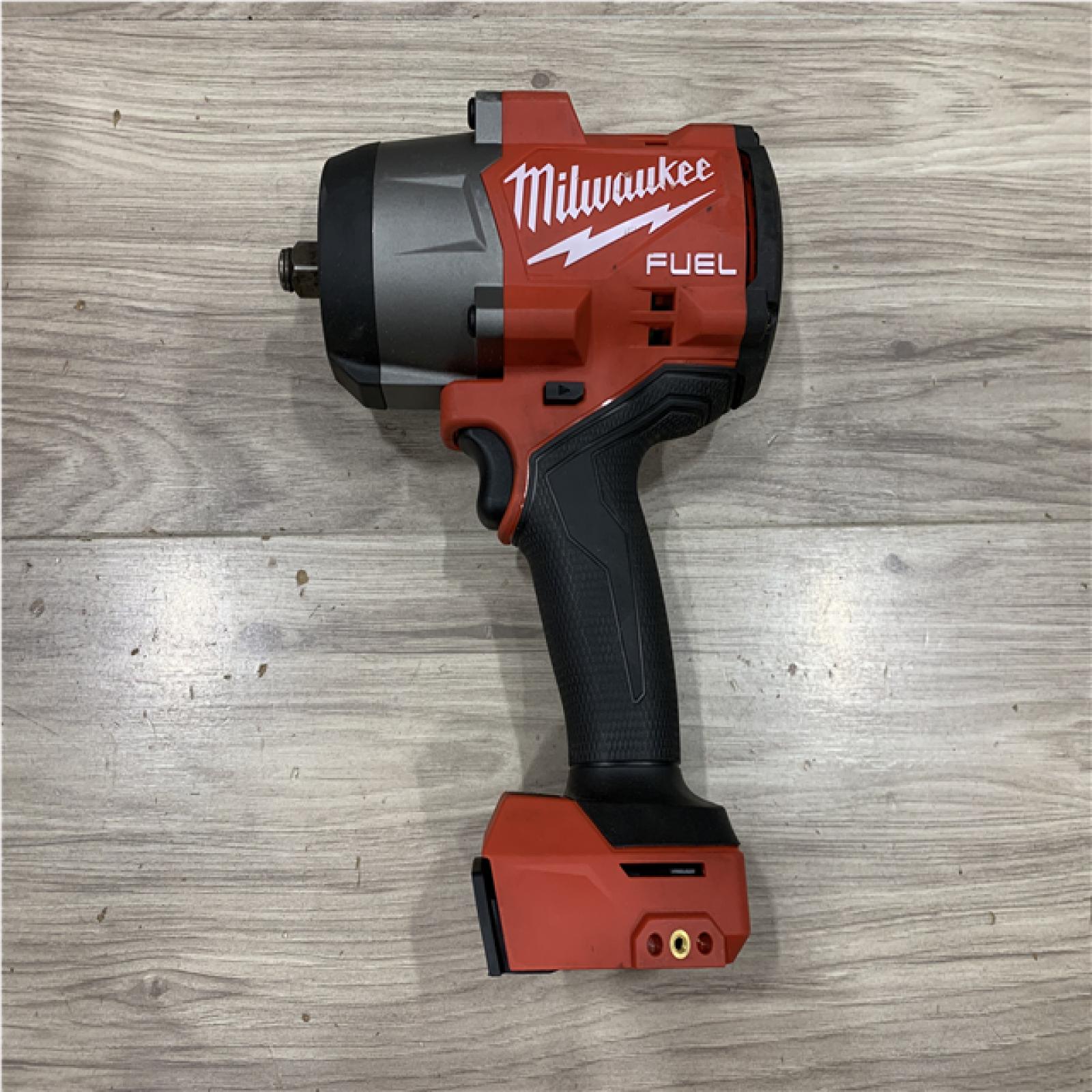 AS-IS Milwaukee FUEL 18V Lithium-Ion Brushless Cordless 1/2 in. Impact Wrench with Friction Ring (Tool-Only)