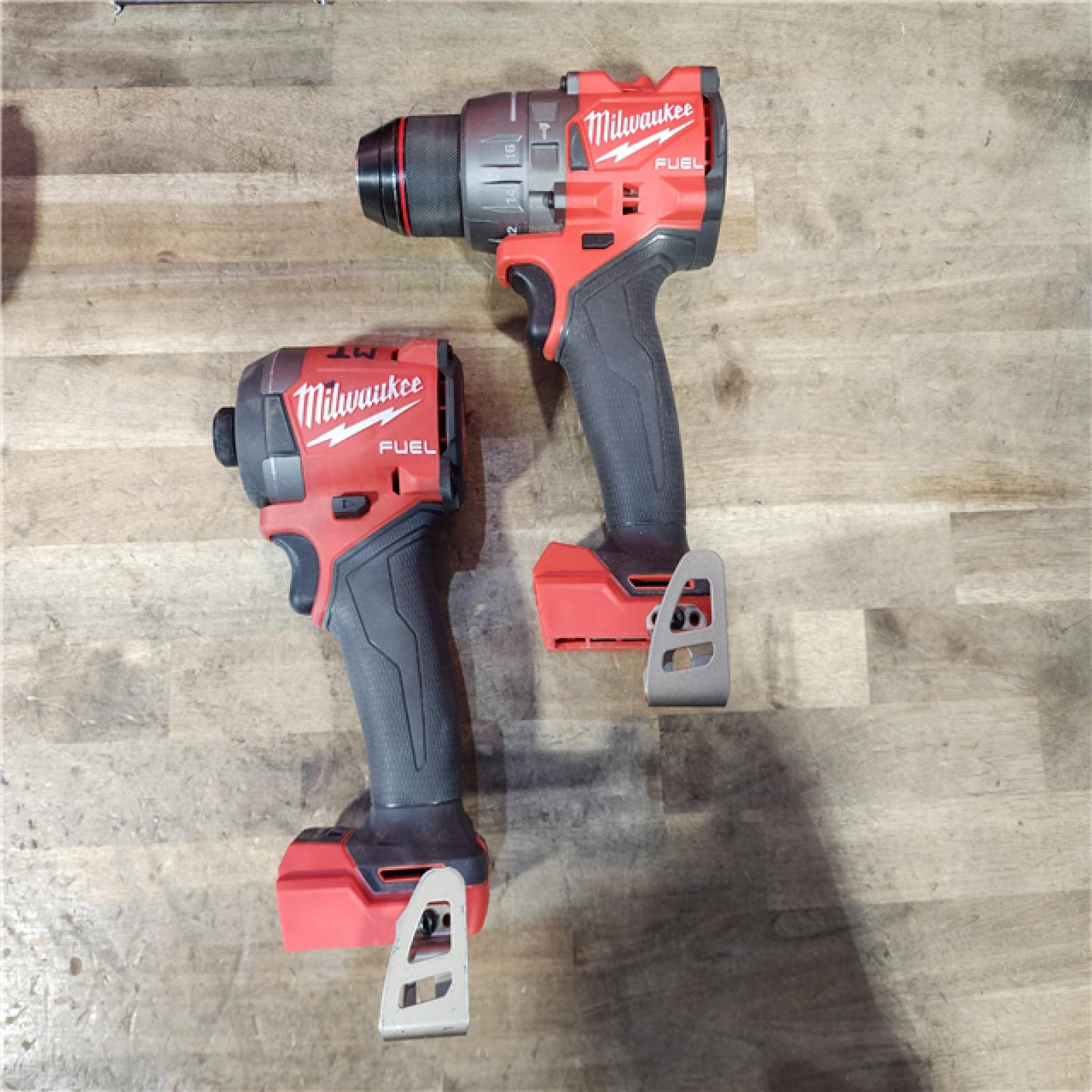 HOUSTON LOCATION - AS-IS M18 FUEL 18V Lithium-Ion Brushless Cordless Hammer Drill and Impact Driver Combo Kit (2-Tool) with 2 Batteries