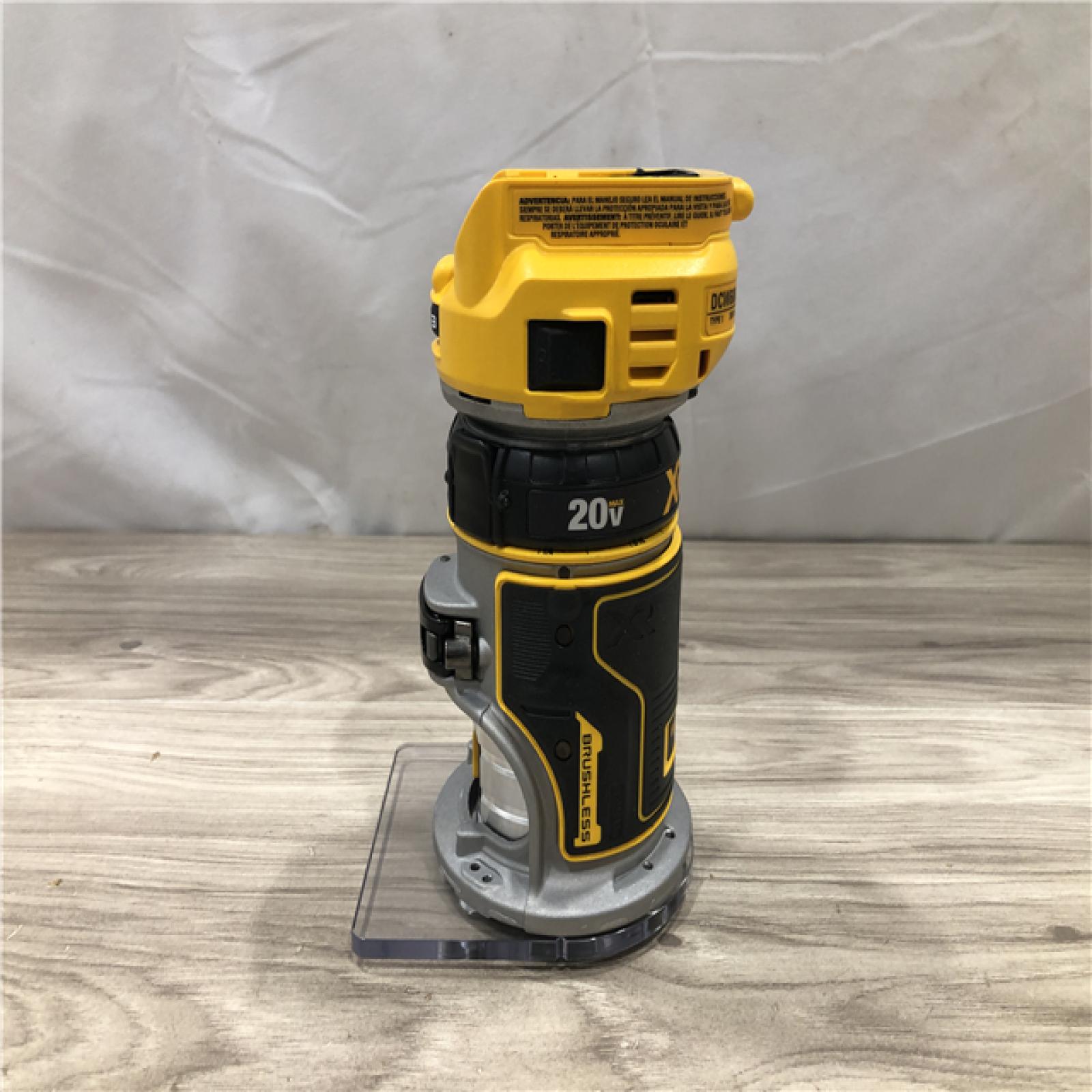 AS-IS Dewalt 20V MAX XR Cordless Compact Router (Tool Only)