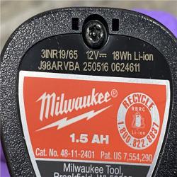 AS-IS Milwaukee 12V Lithium-Ion Cordless Drill Driver/Impact Driver Combo Kit