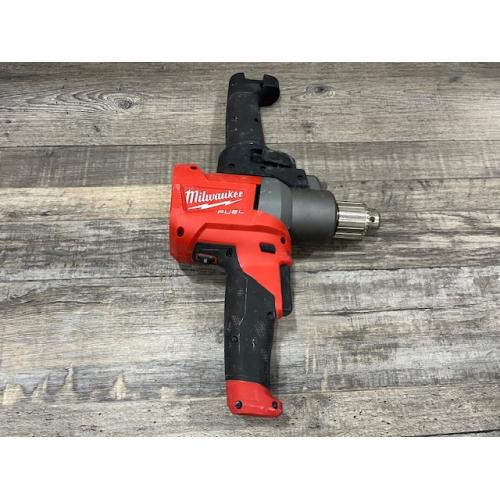 AS-IS Milwaukee FUEL 18V Lithium-Ion Brushless Cordless 1/2 in. Mud Mixer (Tool-Only)