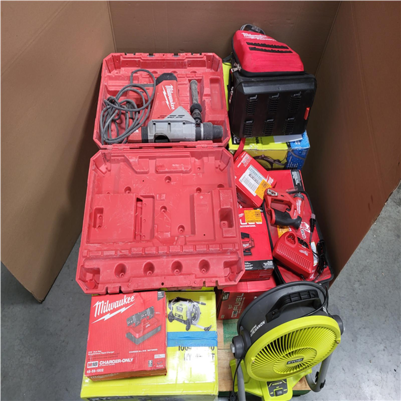CALIFORNIA AS-IS TOOL PALLET