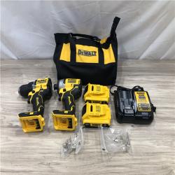 AS-IS DEWALT ATOMIC 20-Volt MAX Lithium-Ion Cordless Combo Kit