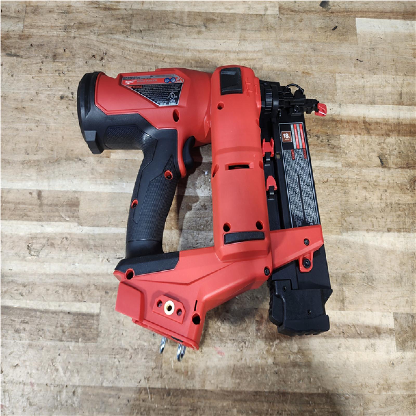 HOUSTON LOCATION - AS - IS Milwaukee FUEL 18-Volt Lithium-Ion Brushless Cordless Gen II 18-Gauge Brad Nailer (Tool-Only)