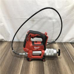 AS-IS Milwaukee 18V Lithium-Ion Cordless Grease Gun 2-Speed (Tool-Only)