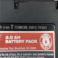 AS-IS Milwaukee 18V Lithium-Ion Brushless Cordless Compact Drill/Impact Combo Kit