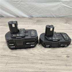 LIKE NEW! - Ryobi ONE+ 18V Li-Ion Starter Kit