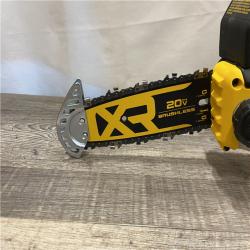 AS-IS DEWALT 20V MAX 8 in. Brushless Cordless Battery Powered Pruning Chainsaw (Tool Only)