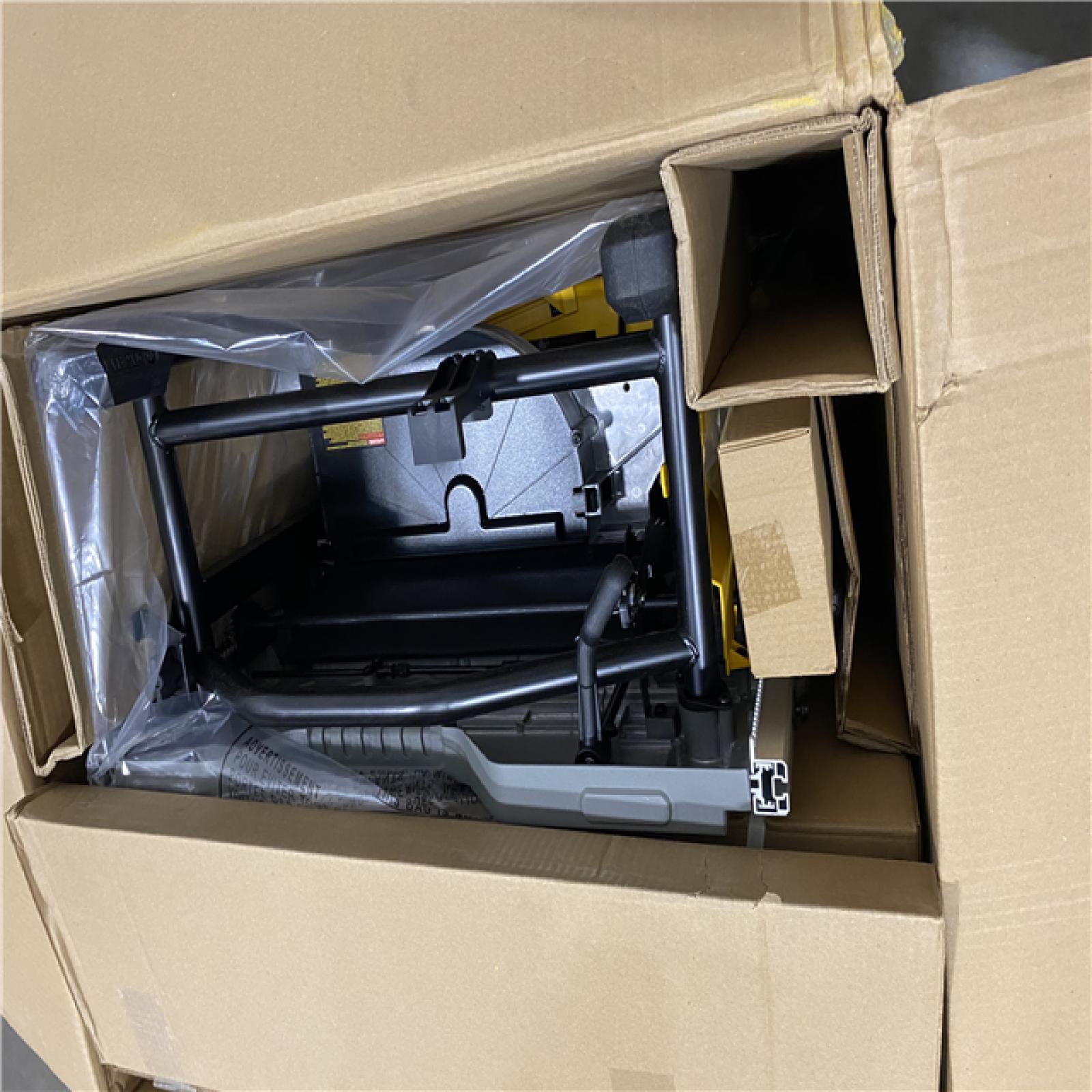 As-Is -DEWALT 10 in. 15 Amp 120V Site-Pro Compact Jobsite Table Saw