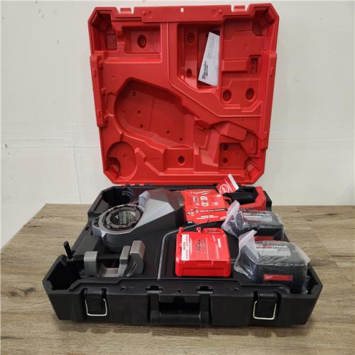 Phoenix Location NEW  Milwaukee M18 Fuel One-Key Cordless Brushless Pipe Threader Kit with (2) 12.0Ah Batteries and Case