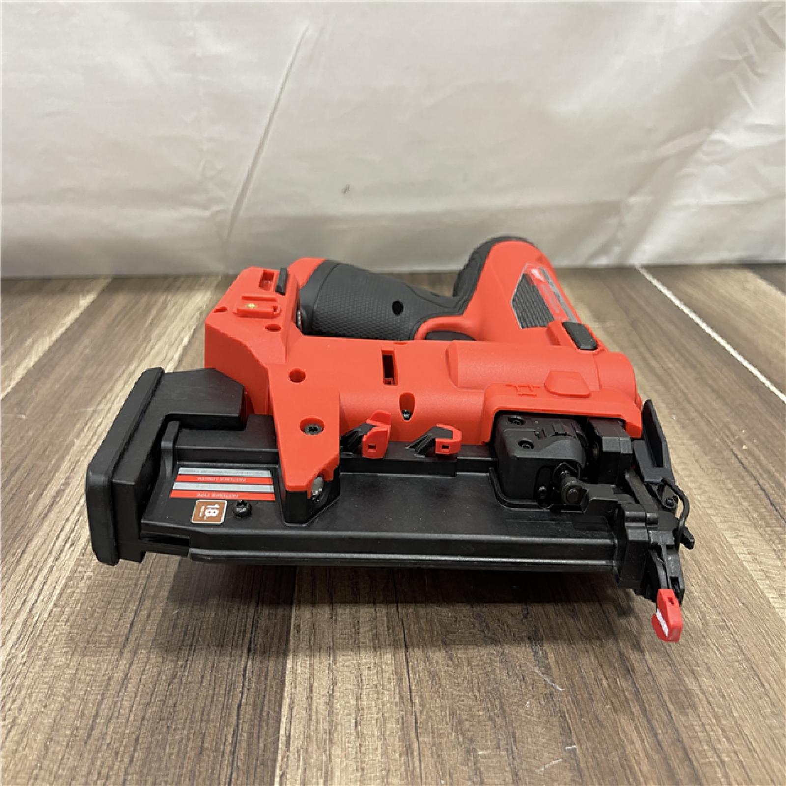 AS-IS Milwaukee M12 FUEL 12-Volt Lithium-Ion Brushless Cordless 18-Gauge 1-1/2 in. Compact Brad Nailer (Tool Only)