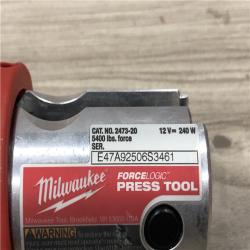 AS-IS MILWAUKEE 12-Volt Lithium-Ion Force Logic Cordless Press Tool Kit