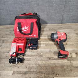 HOUSTON LOCATION - AS-IS Milwaukee FUEL 18V Lithium-Ion Brushless Cordless 1/2 in. Impact Wrench w/Friction Ring Kit