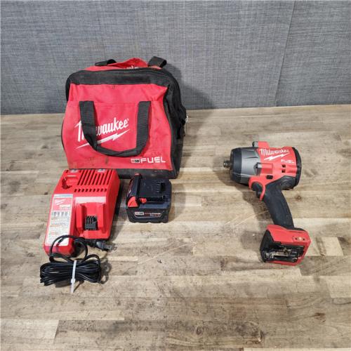 HOUSTON LOCATION - AS-IS Milwaukee FUEL 18V Lithium-Ion Brushless Cordless 1/2 in. Impact Wrench w/Friction Ring Kit
