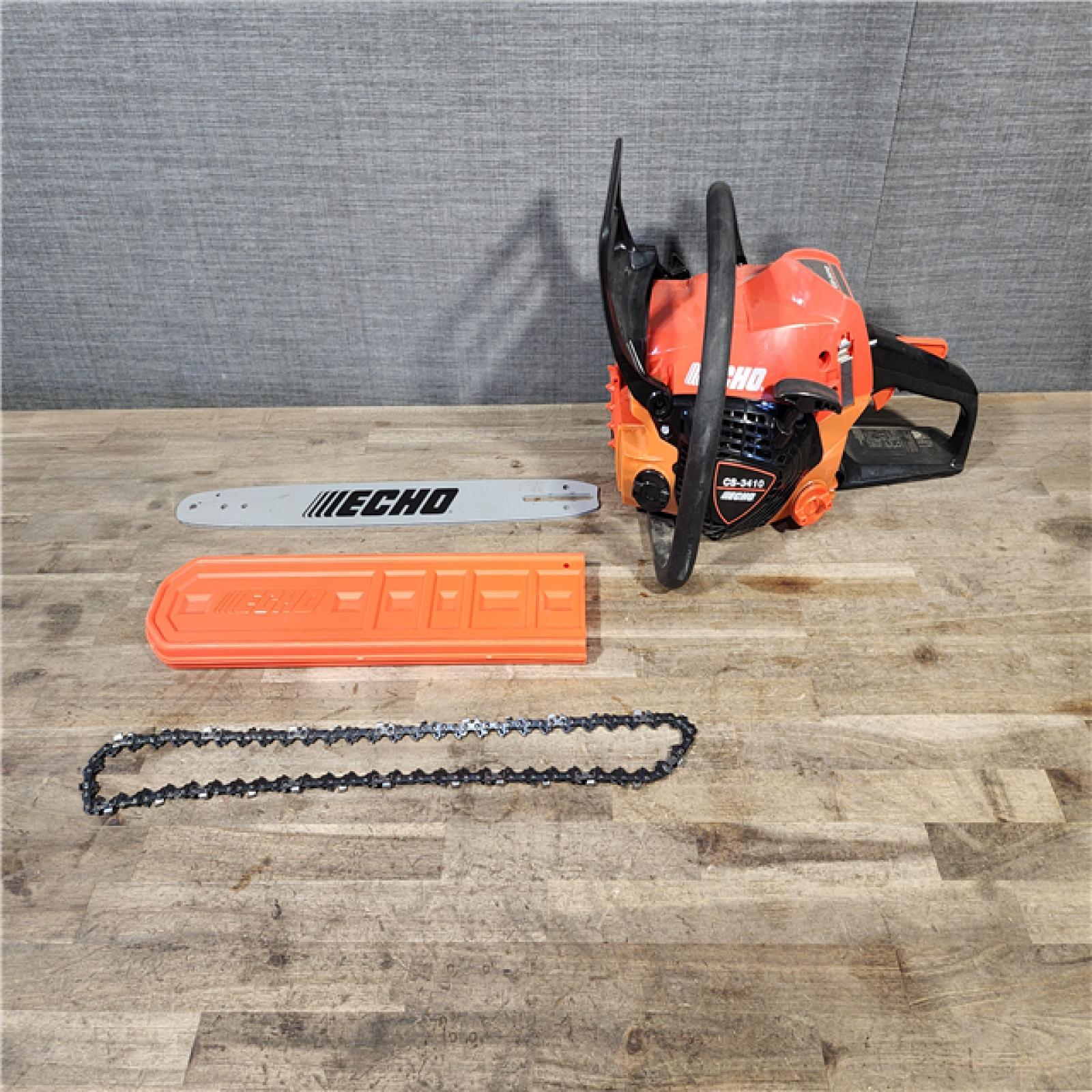 HOUSTON LOCATION - AS-IS Echo 34.4 Cc Professional-Grade Chainsaw with 16 Inch Bar - CS-3410-16