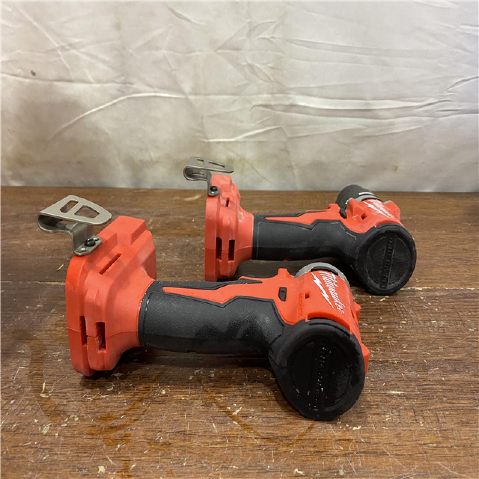 AS-IS  Milwaukee M18 Compact Brushless 2-Tool Combo Kit