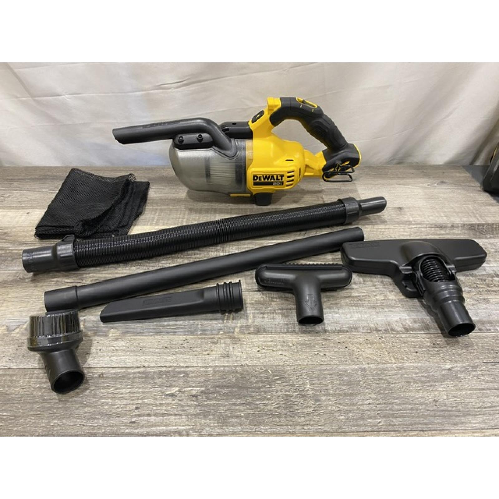 AS-IS DEWALT Bagless 20V MAX Stick Cordless General Dirt Filter Handheld Vacuum (Tool Only)