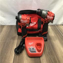 AS-IS Milwaukee FUEL 12-Volt Lithium-Ion Brushless Cordless Hammer Drill and Impact Driver Combo Kit