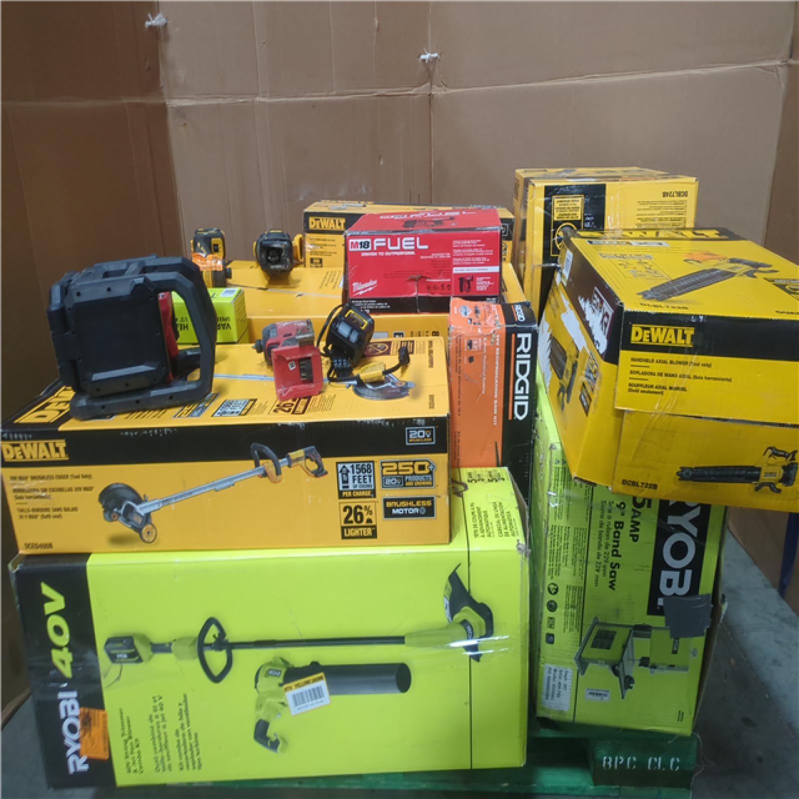 CALIFORNIA AS-IS TOOL PALLET