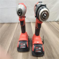 AS-IS- Milwaukee M18 Compact Brushless 2-Tool Combo Kit