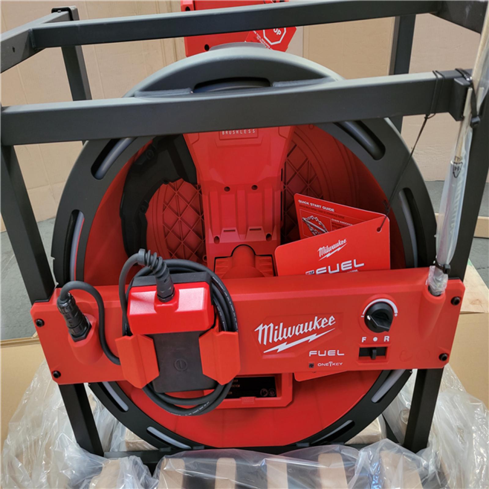 CALIFORNIA AS-IS NEW MILWAUKEE HIGH SPEED CHAIN SNAKE