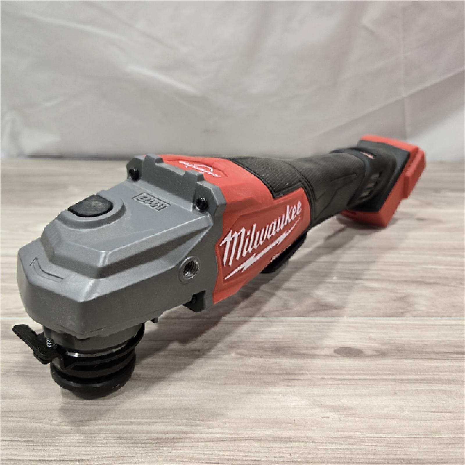 AS-IS Milwaukee M18 FUEL 4-1/2-6 Cordless Braking Grinder  Paddle Switch (Tool-Only)
