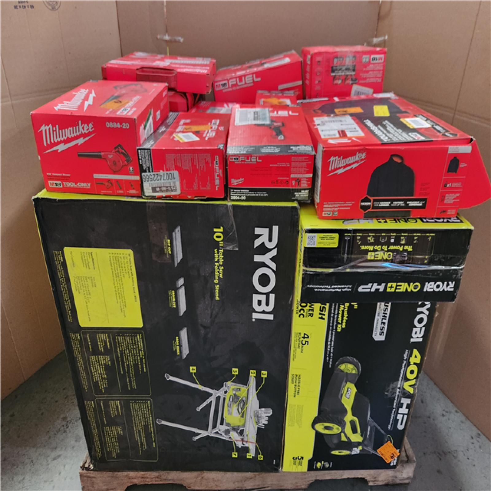 CALIFORNIA AS-IS TOOL PALLET