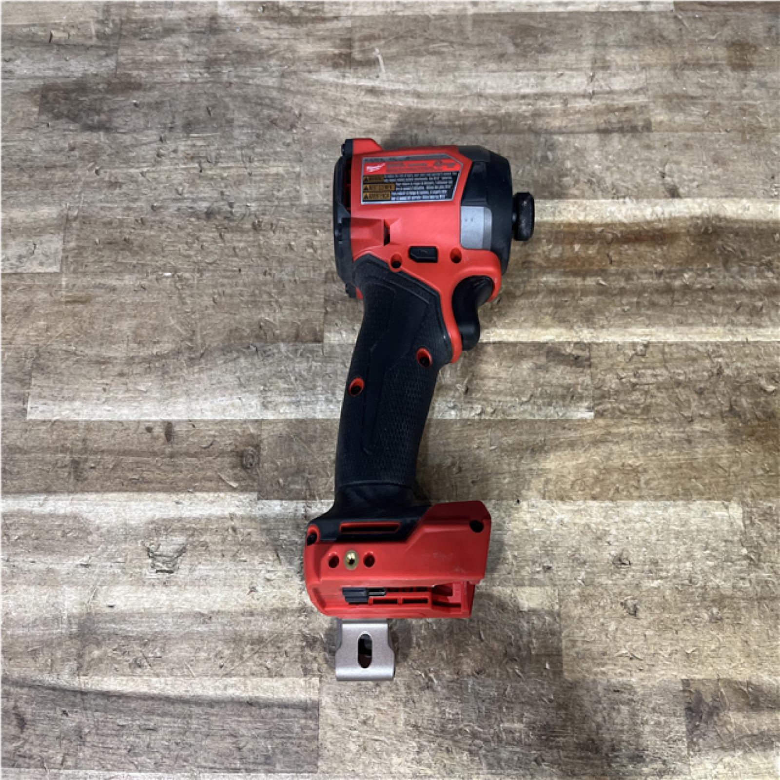 Houston Location AS-IS Milwaukee FUEL 18V Lithium-Ion Brushless Cordless 1/4 in. Hex Impact Driver (Tool-Only)