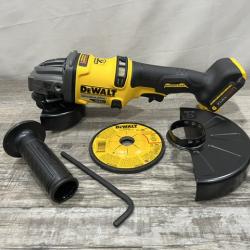 AS-IS DEWALT FLEXVOLT 60V MAX Cordless Brushless 4.5 in. to 6 in. Small Angle Grinder with Kickback Brake (Tool Only)