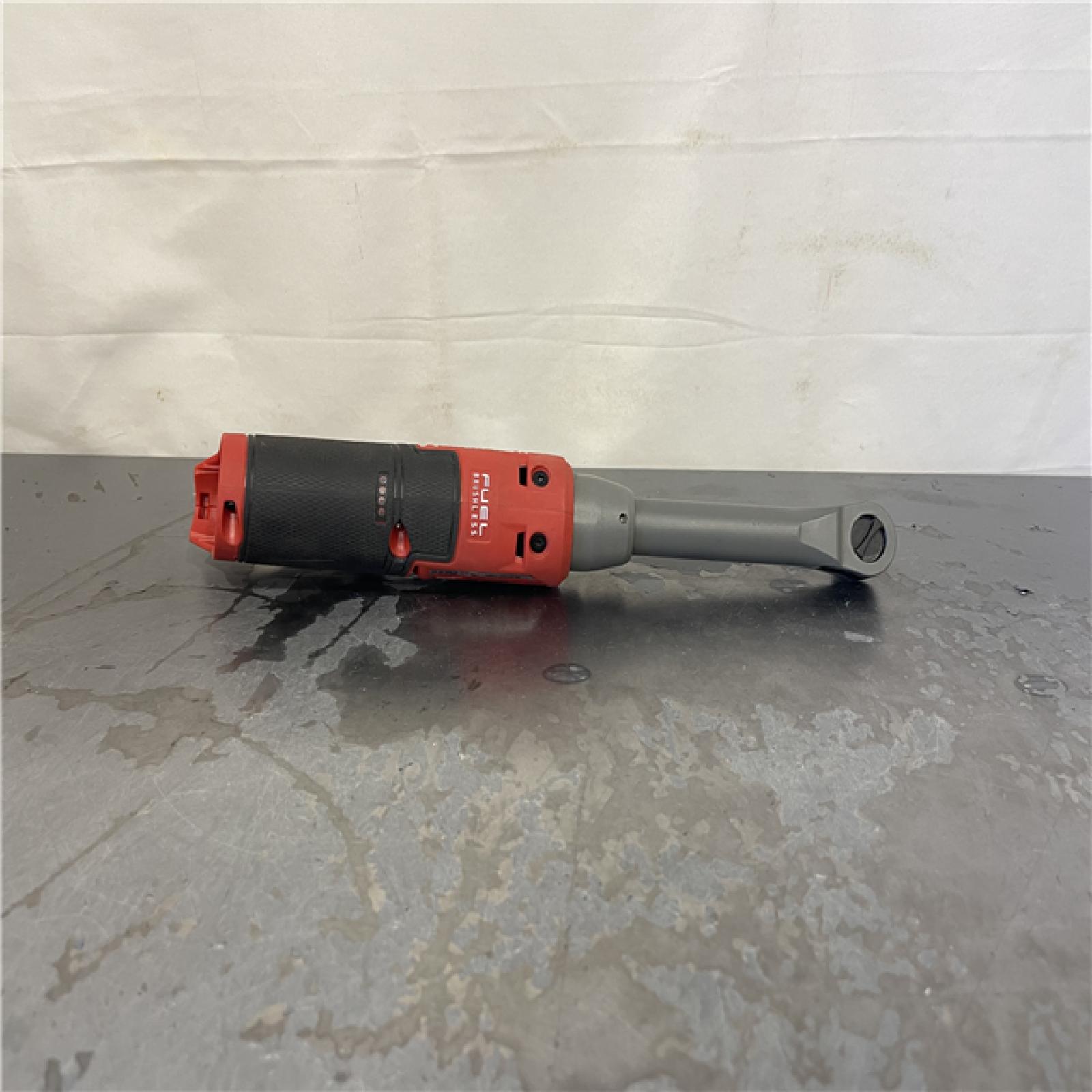 AS-IS- Milwaukee 12V Cordless 3/8 Extended Reach High Speed Ratchet (Tool Only)