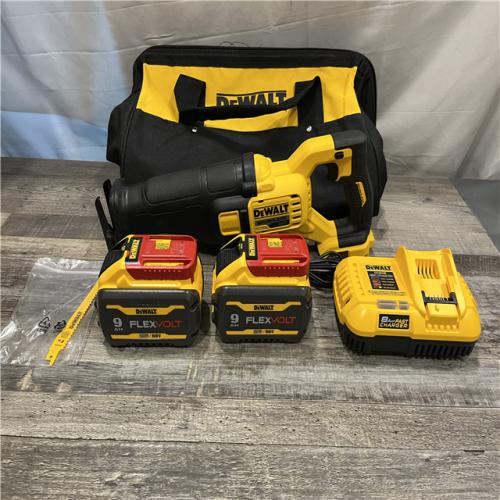 AS-IS DEWALT FLEXVOLT 60-Volt MAX Cordless Brushless Reciprocating Saw Kit