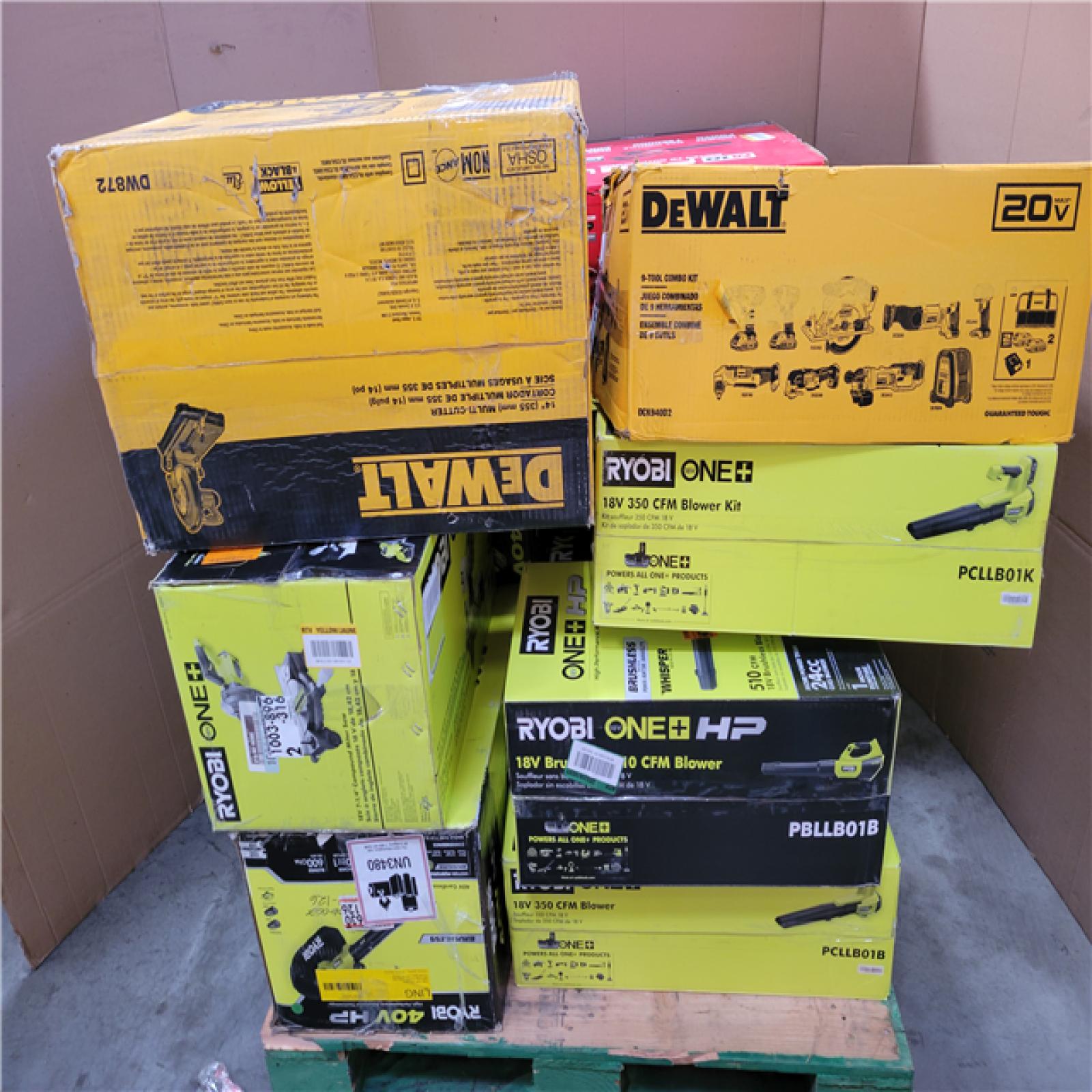 CALIFORNIA AS-IS TOOL PALLET