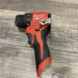 AS-IS Milwaukee 12-Volt Lithium-Ion Brushless Cordless Subcompact Brushless Drill Driver Kit