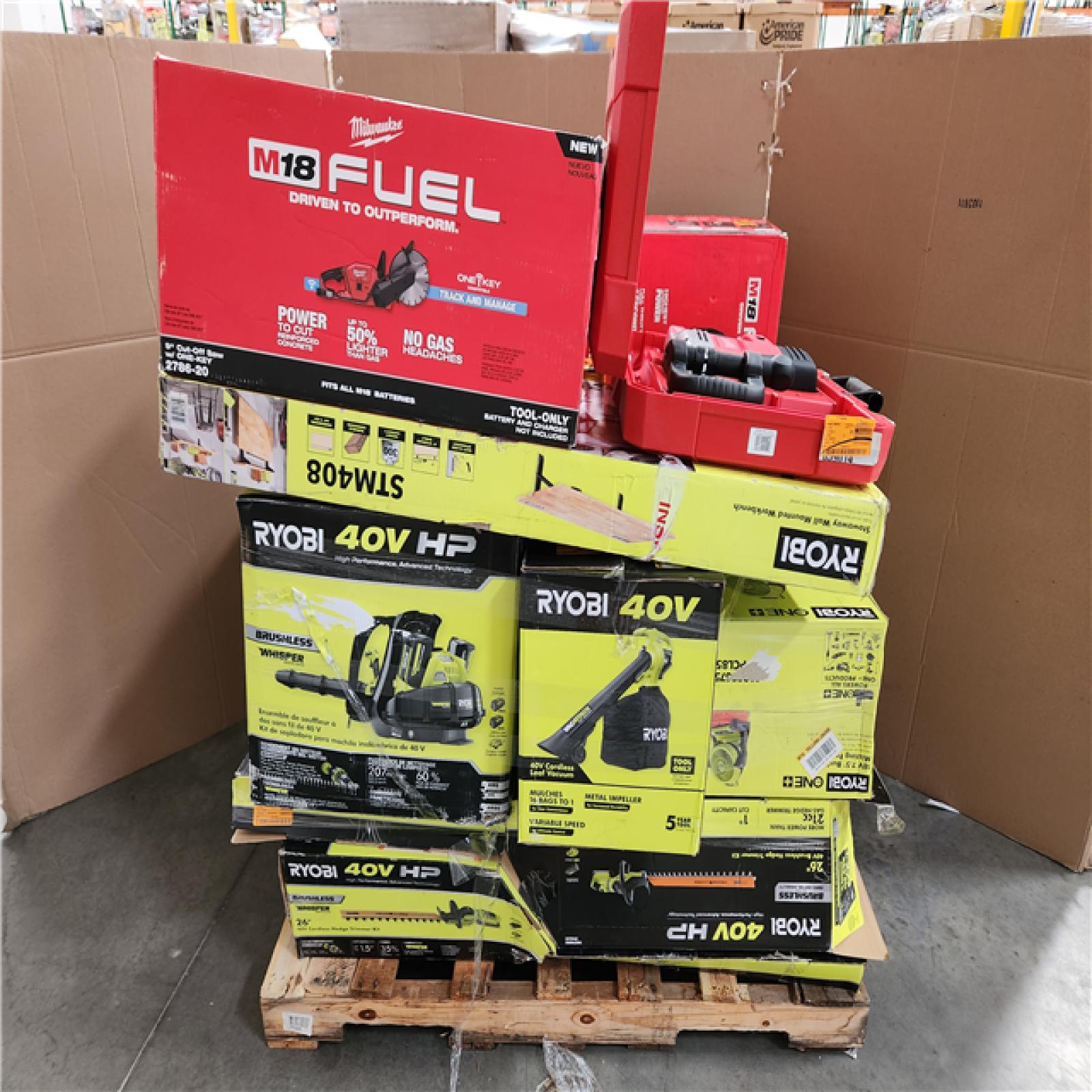 CALIFORNIA  AS-IS TOOL PALLET