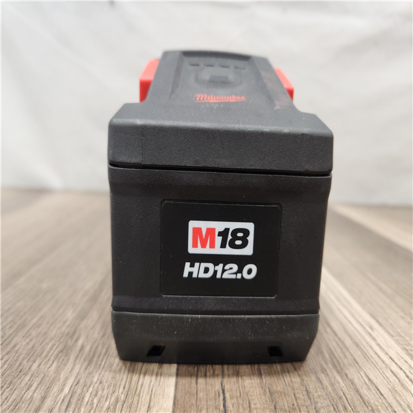 AS-IS- Milwaukee M18 Forge 12 Ah Lithium-Ion Redlithium HD Battery 1 Pc